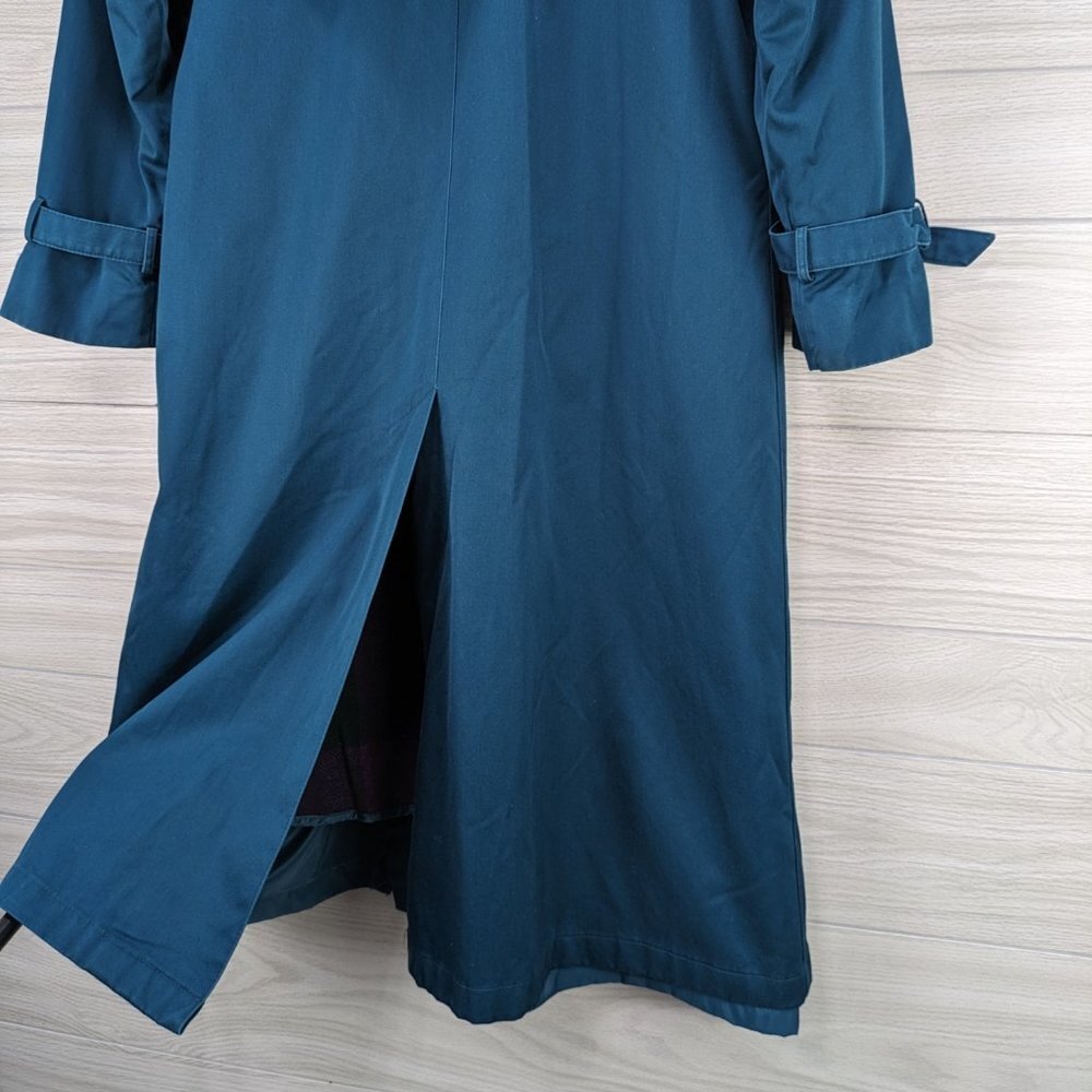 Vintage J.G. Hook Full Length Trench Coat Size 4P - Picture 7 of 16